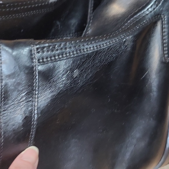 HY-TEST Executive Oil-Resistant Black Leather Upper Work Boots - As Is - Picture 4 of 17